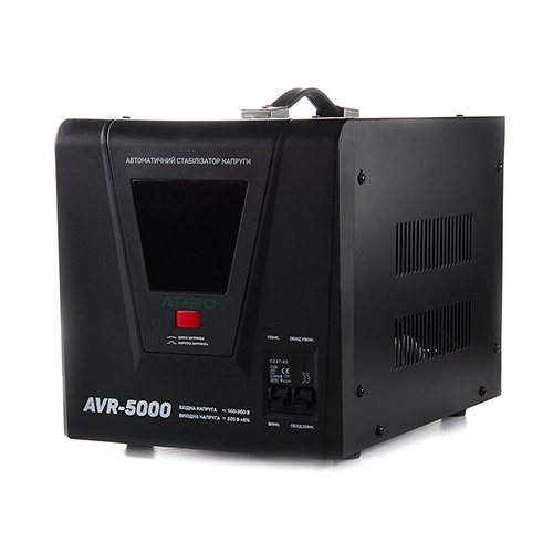 Стабілізатор напруги APRO релейний  AVR-5000V [852025], шт<br> Артикул: 135553<br>