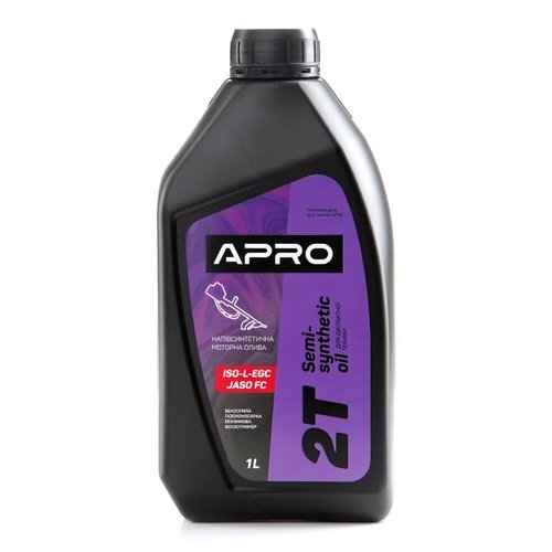 Олива APRO для двотактних двигунів напівсинтетична 1л [942001], шт<br> Артикул: 135734<br>