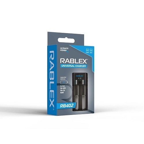 Зар. пристрій Rablex RB-420 2 канали (Ni-MH AA/AAA/C/D), шт<br> Артикул: 140259<br>