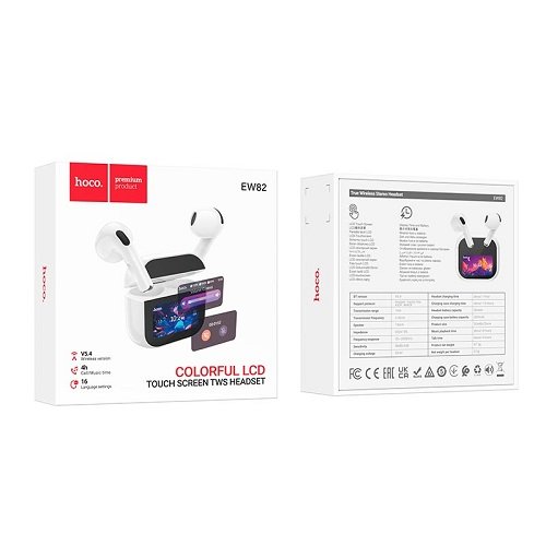 Навушники бездротові Bluetooth Hoco EW82, шт<br> Артикул: 140678<br>
